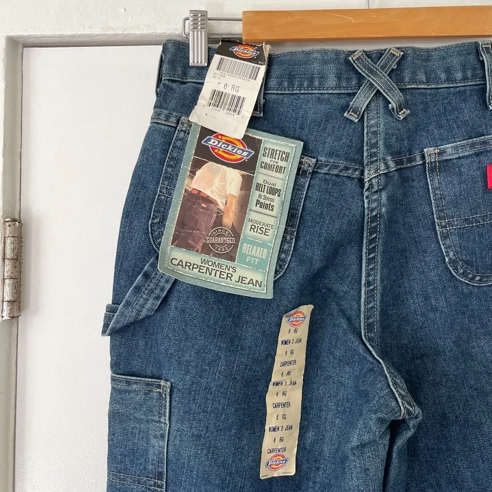 Classic Blue Women's Jeans Carpenter Jean Dickies size 4* NWT Skater Casual